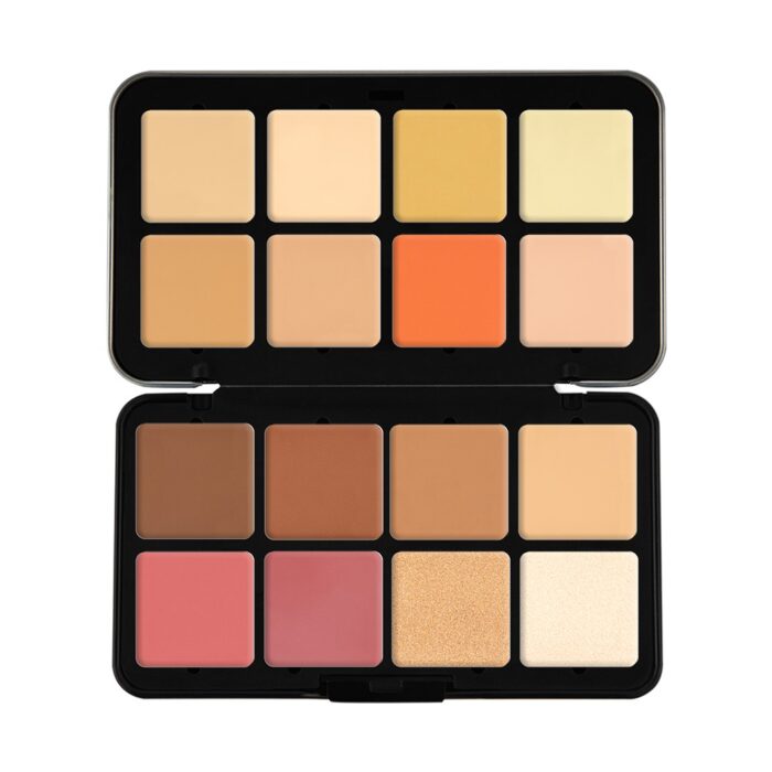 16 colour - multi-purpose concealer, contouring, blusher, highlightor palette - forever 52