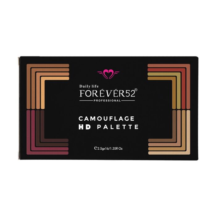 16 colour - multi-purpose concealer, contouring, blusher, highlightor palette - forever 52 - Image 4