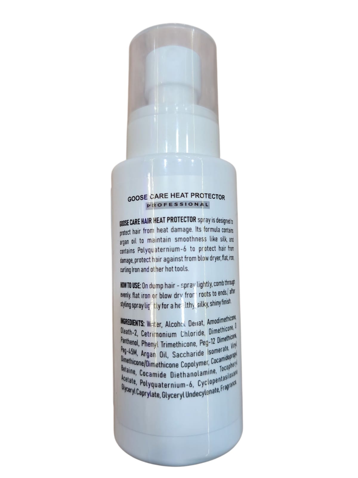 Heat Protection Spray For Hair - 160 Ml - Goose - Image 6