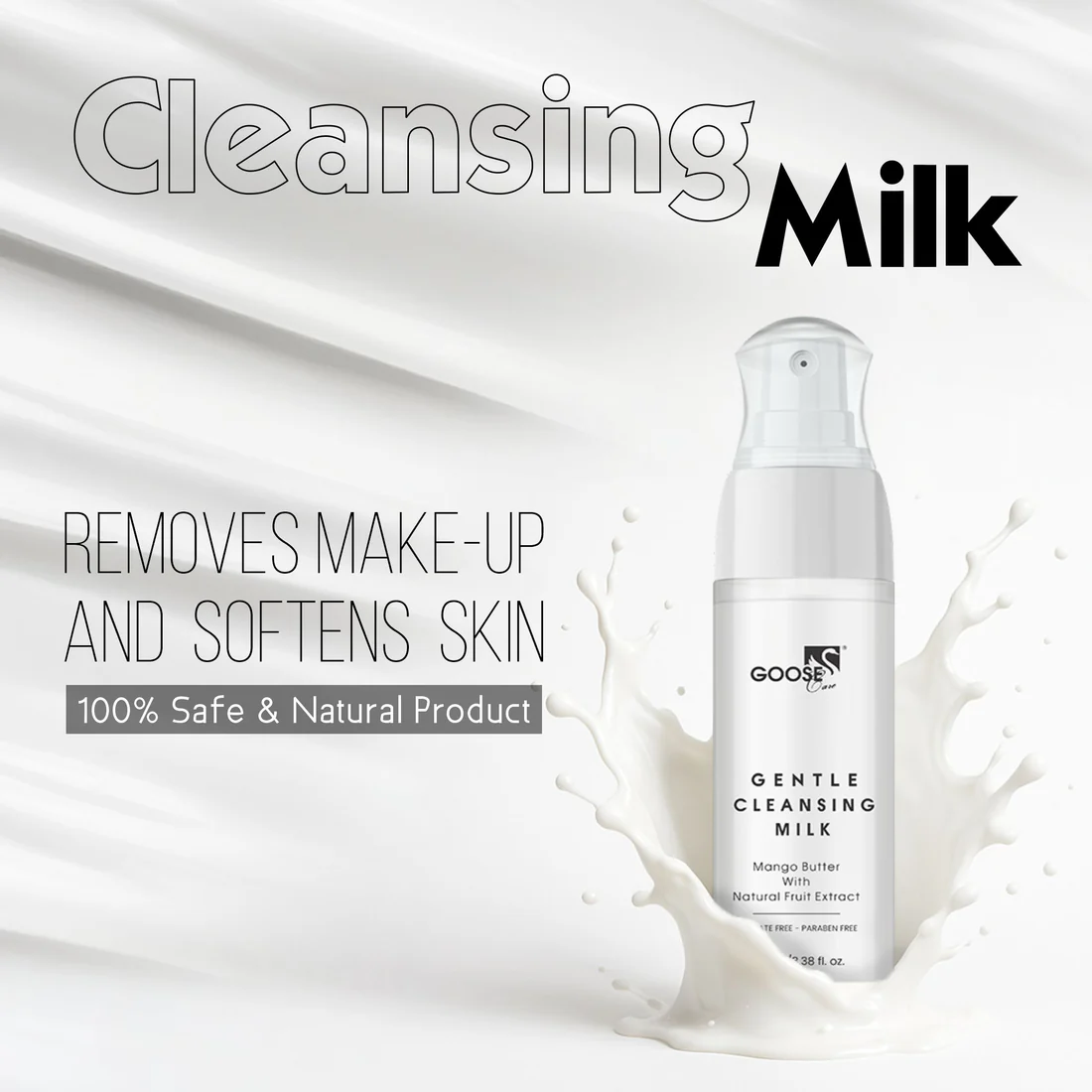 GENTLE CLEANSING MILK, 250ML (Goose) - Image 5