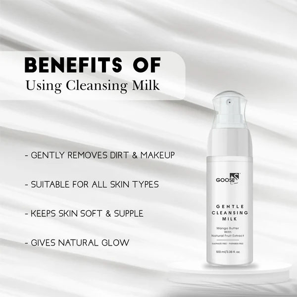 GENTLE CLEANSING MILK, 250ML (Goose) - Image 4